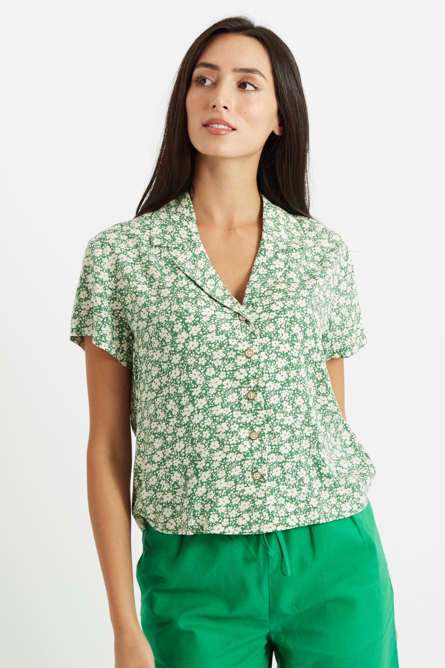 Short sleeve resort on sale shirt