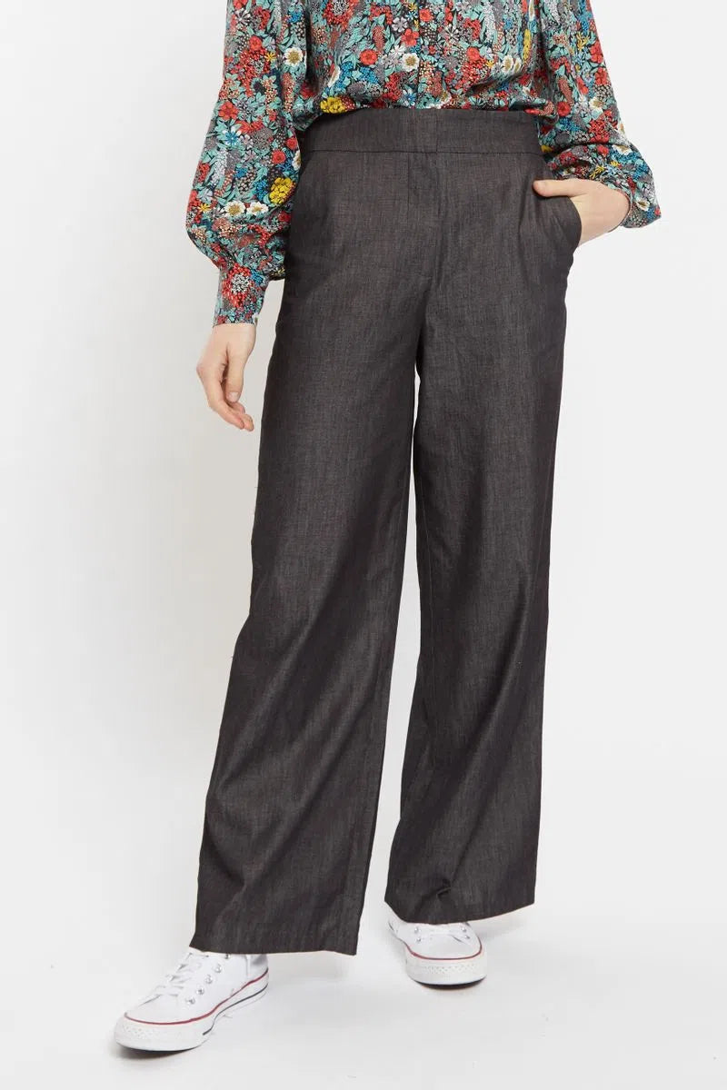 Chambray sales palazzo pants