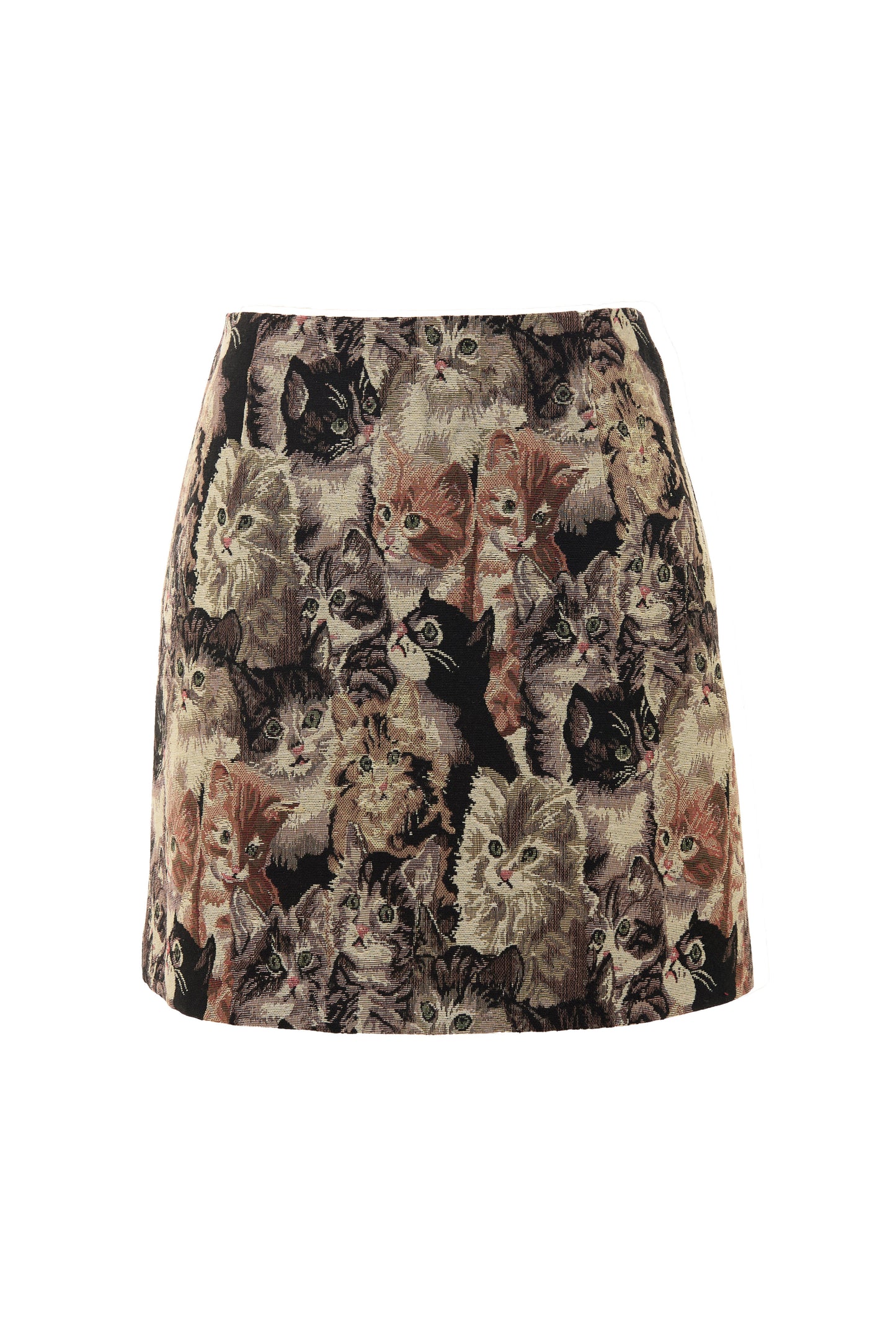 Aubin Pussy Galore Jacquard Mini Skirt