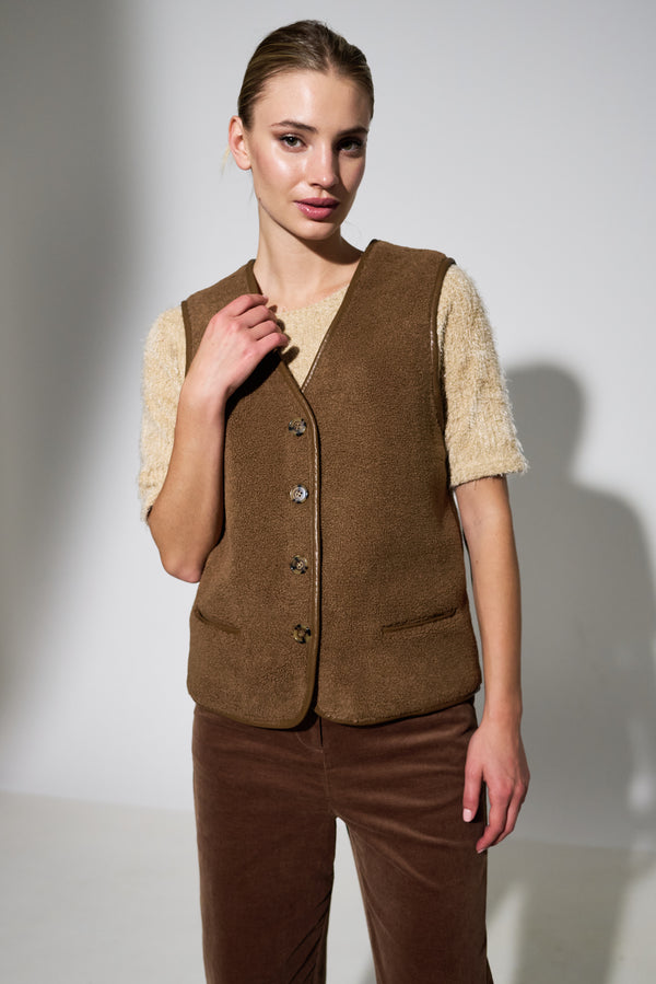 Chris Borg Waistcoat - Nutmeg