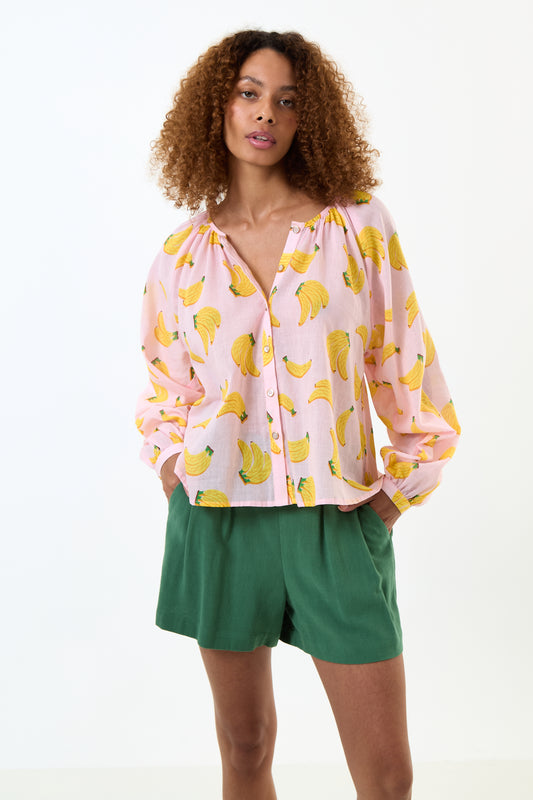 Dita Banana Split Print Blouse