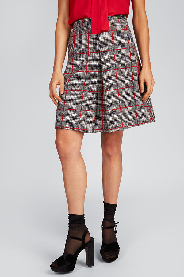 Lamont Check Skirt