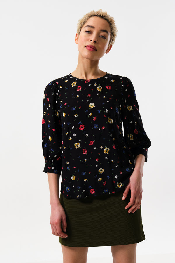 Mellie Pick A Mix Print Blouse