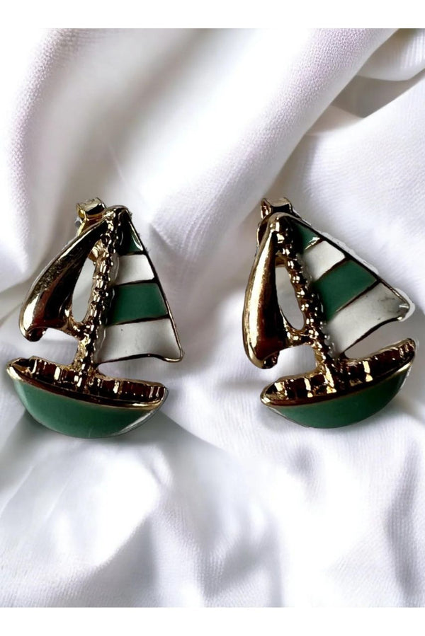 Sailboat Stud Earrings