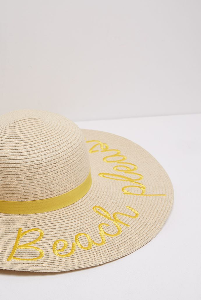 Beach please floppy hat on sale