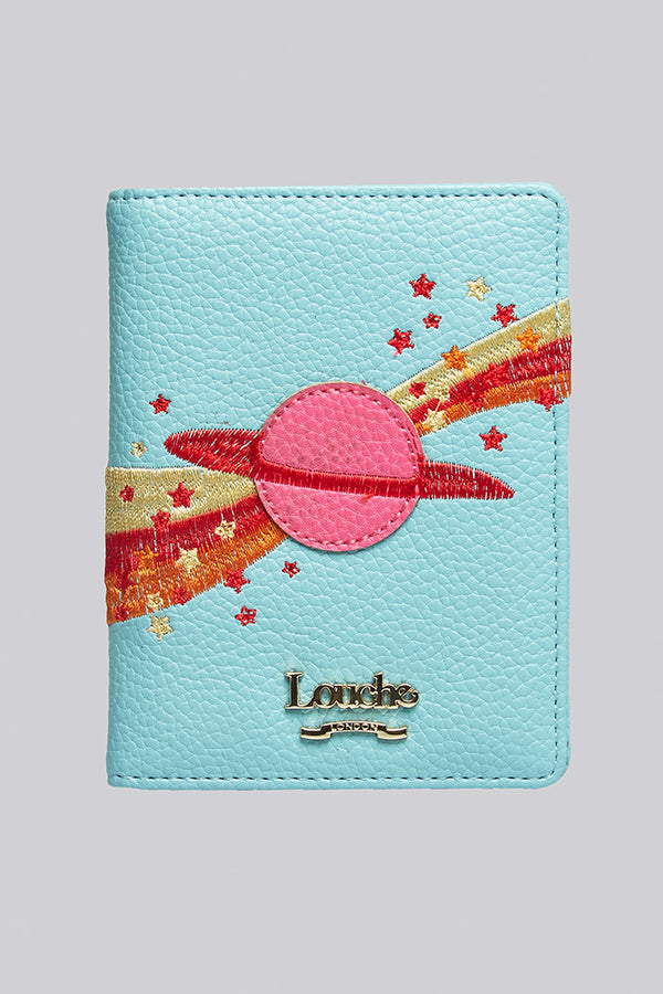 Luna Passport Holder in Blue