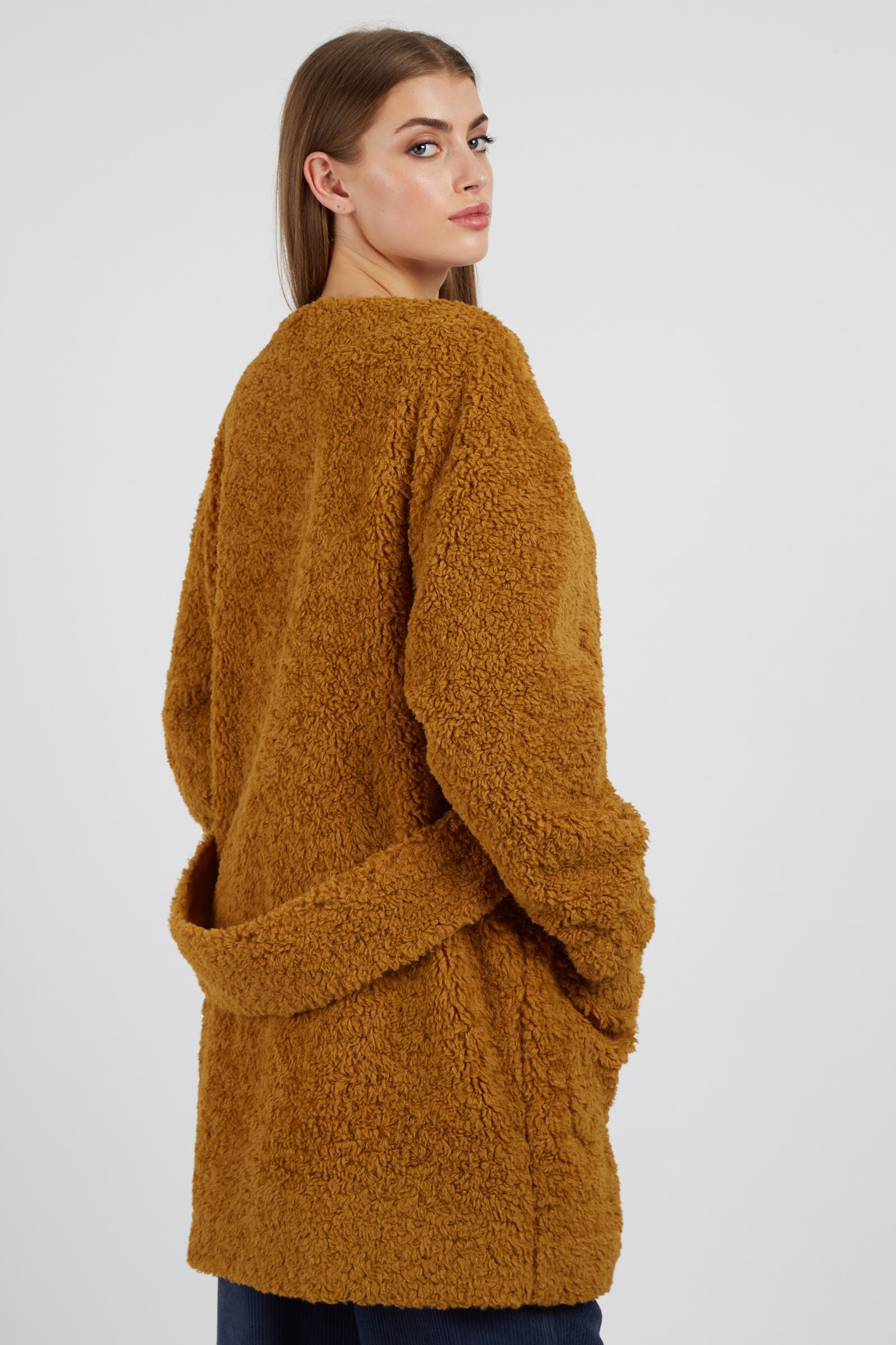 Louche Aldora Coat Mustard