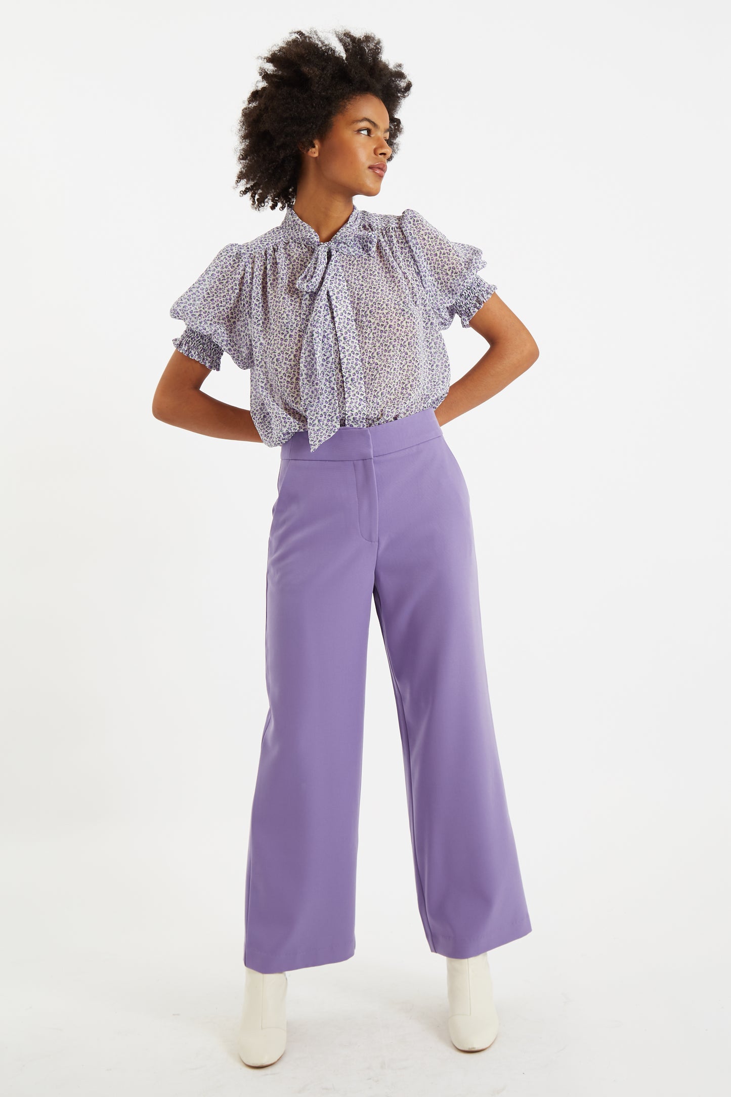 Elina Wide Leg Trouser