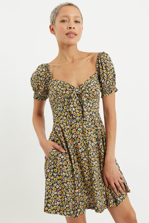 Luiza Santa Fe Floral Mini Dress