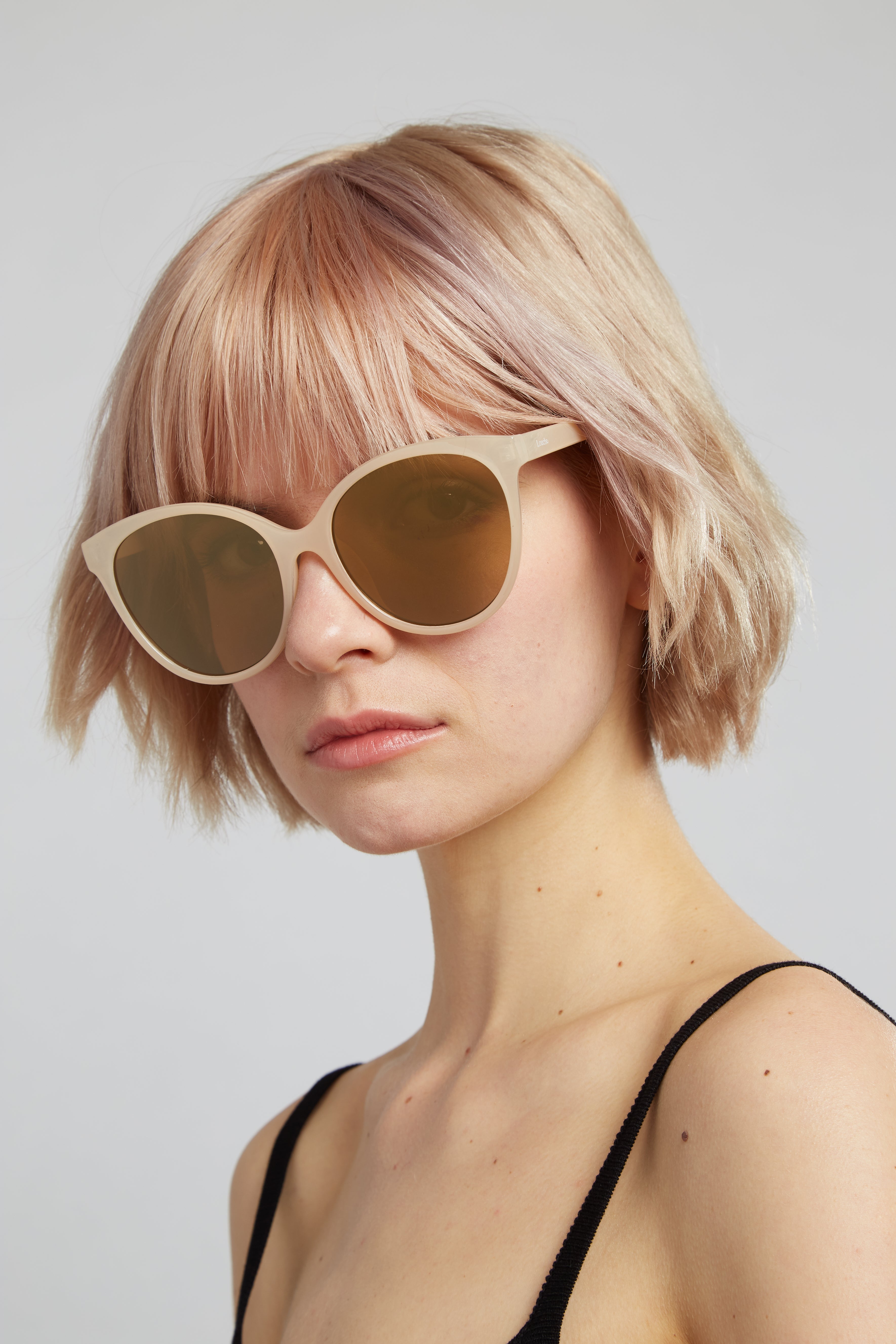Round cat eye sunglasses store