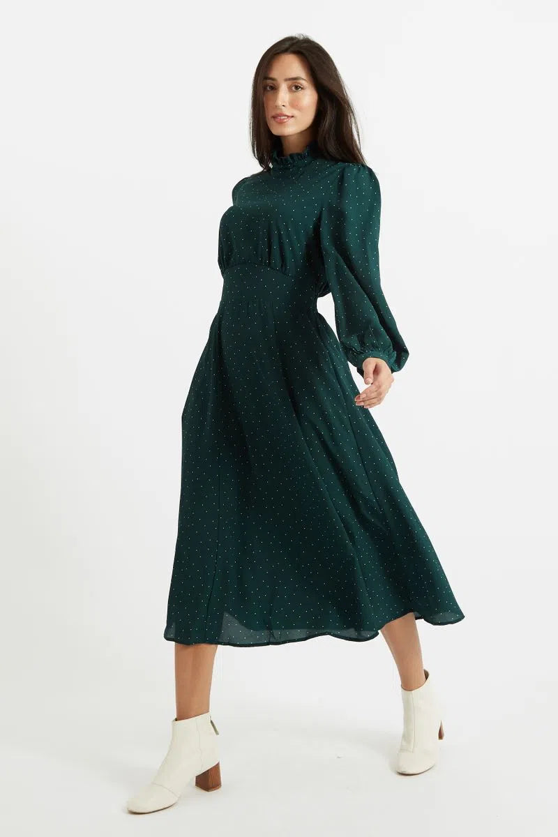Louche green dress store