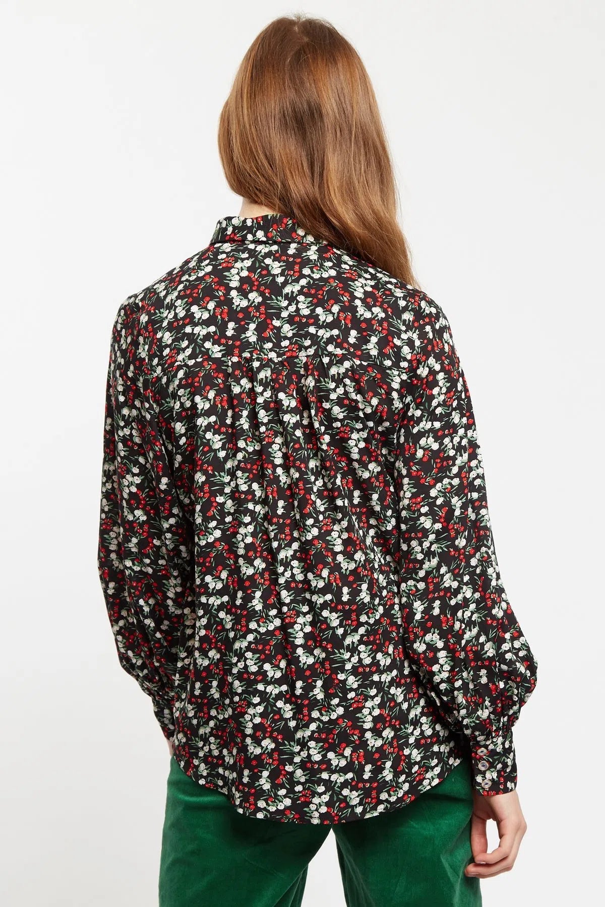 Louche Byron Jolly Ditsy Print Long Sleeve Shirt